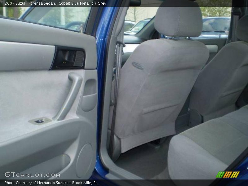 Cobalt Blue Metallic / Grey 2007 Suzuki Forenza Sedan