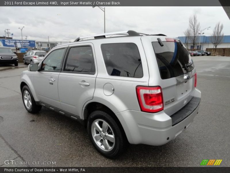 Ingot Silver Metallic / Charcoal Black 2011 Ford Escape Limited 4WD