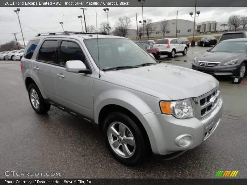 Ingot Silver Metallic / Charcoal Black 2011 Ford Escape Limited 4WD