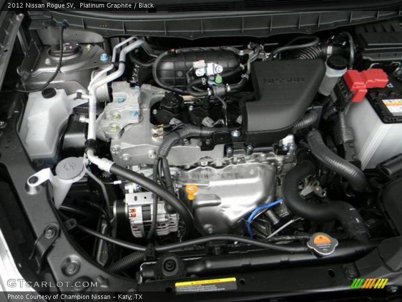 Platinum Graphite / Black 2012 Nissan Rogue SV