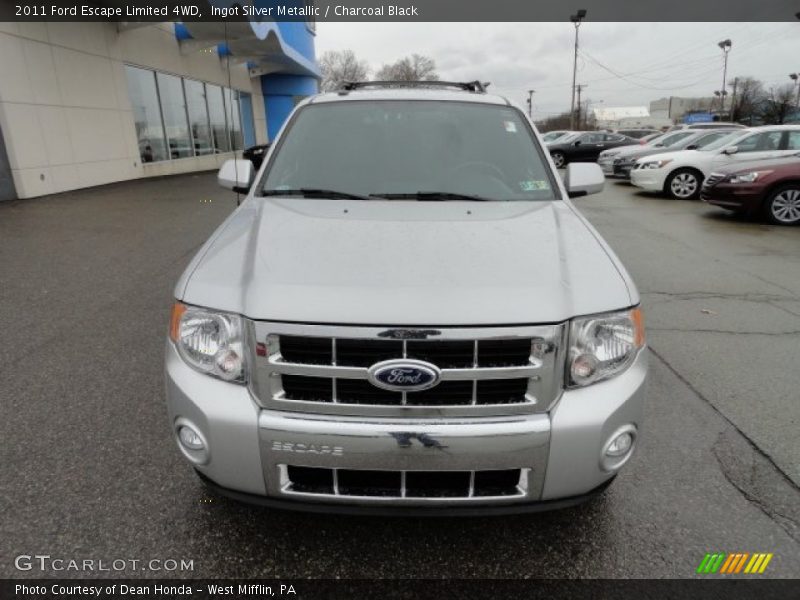 Ingot Silver Metallic / Charcoal Black 2011 Ford Escape Limited 4WD