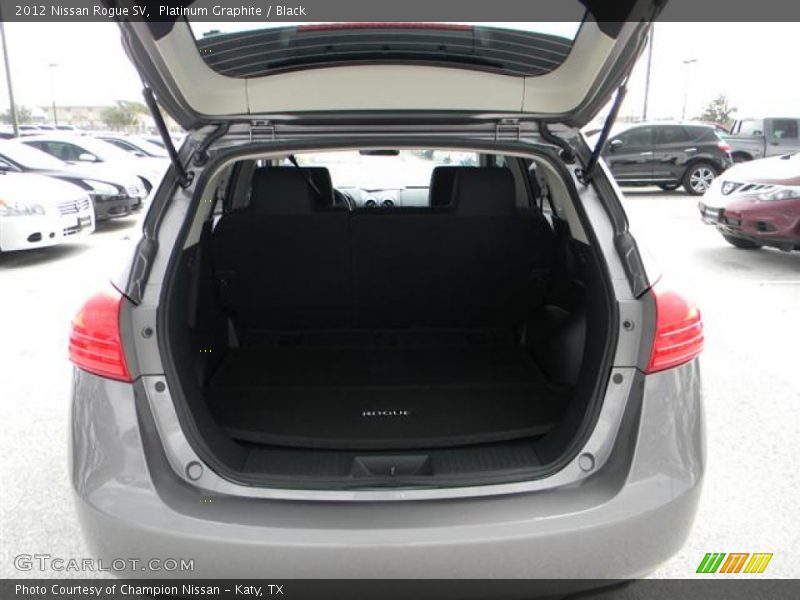 Platinum Graphite / Black 2012 Nissan Rogue SV