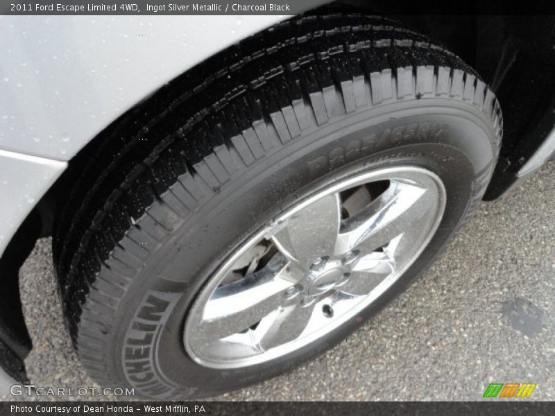 Ingot Silver Metallic / Charcoal Black 2011 Ford Escape Limited 4WD