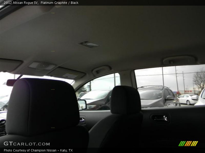 Platinum Graphite / Black 2012 Nissan Rogue SV