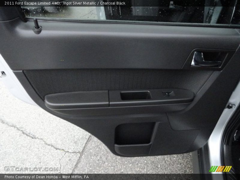 Ingot Silver Metallic / Charcoal Black 2011 Ford Escape Limited 4WD