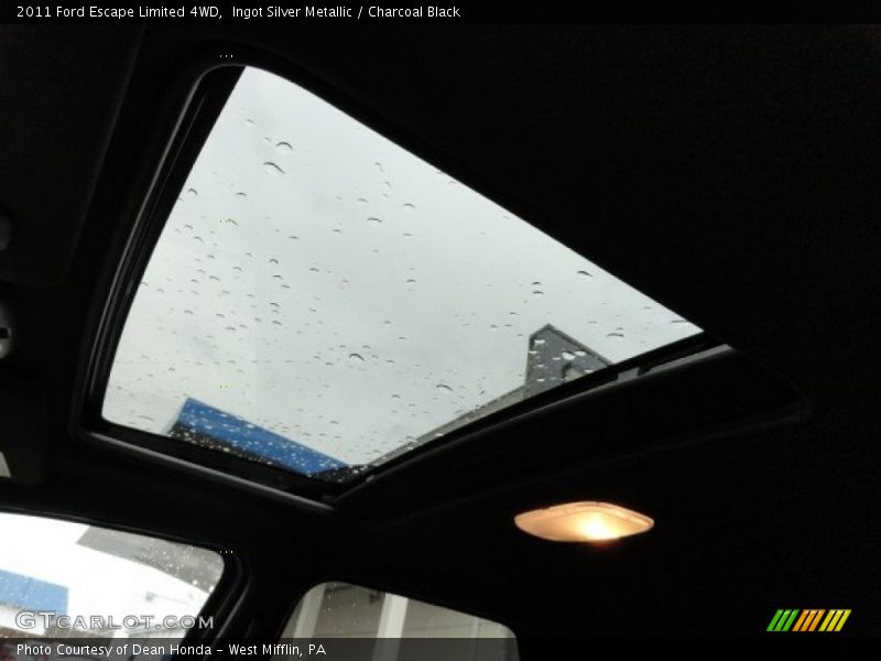Ingot Silver Metallic / Charcoal Black 2011 Ford Escape Limited 4WD