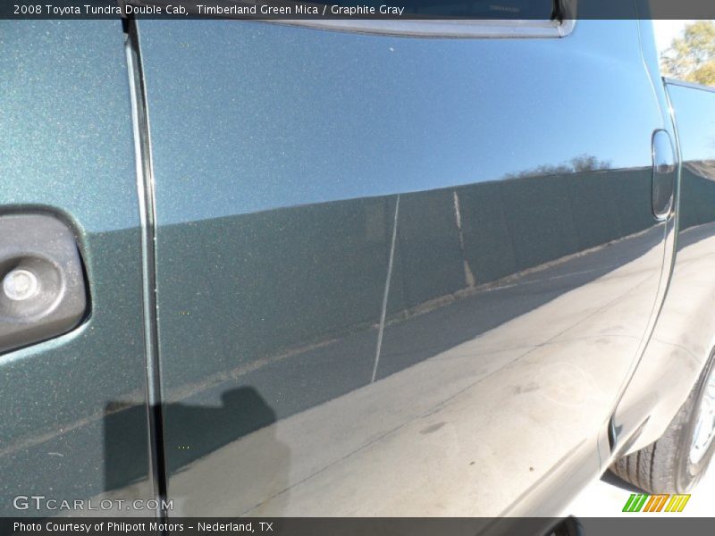 Timberland Green Mica / Graphite Gray 2008 Toyota Tundra Double Cab