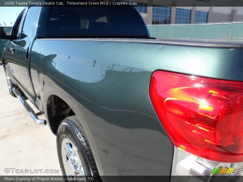 Timberland Green Mica / Graphite Gray 2008 Toyota Tundra Double Cab