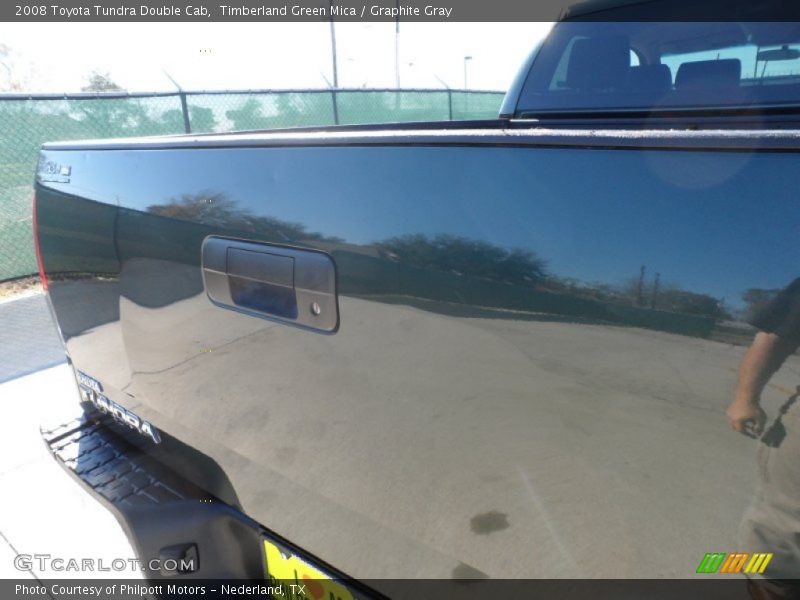 Timberland Green Mica / Graphite Gray 2008 Toyota Tundra Double Cab
