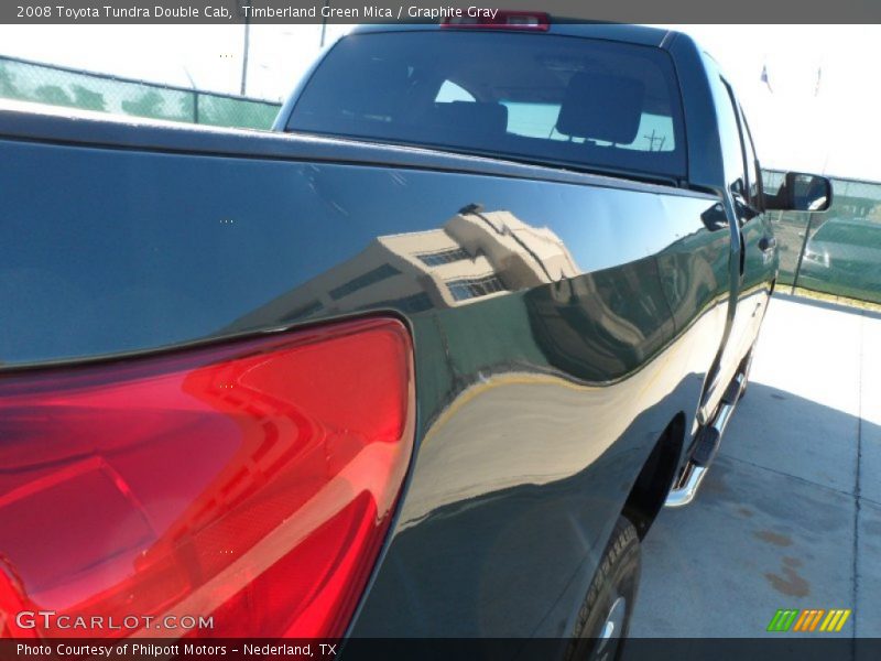 Timberland Green Mica / Graphite Gray 2008 Toyota Tundra Double Cab