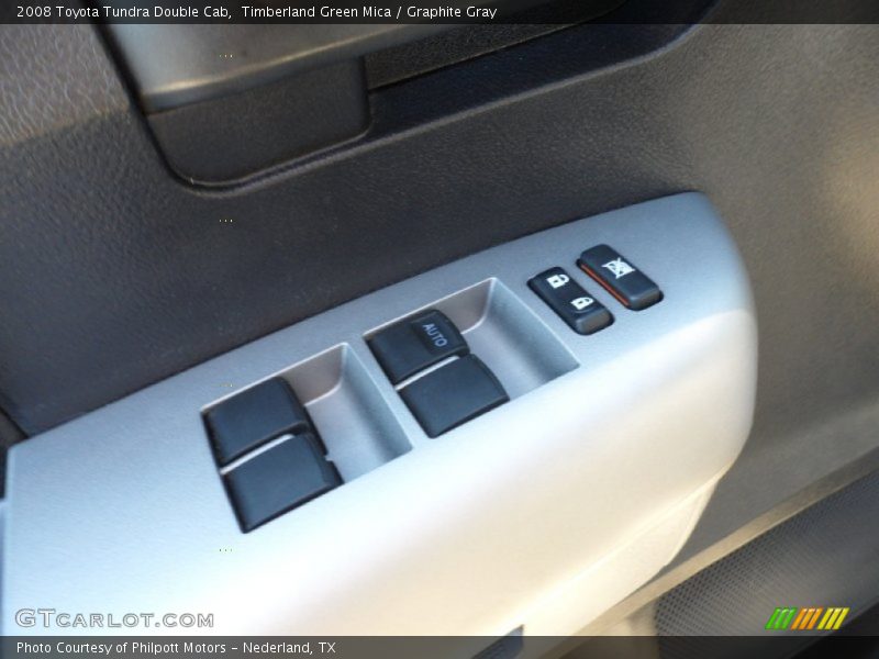 Timberland Green Mica / Graphite Gray 2008 Toyota Tundra Double Cab