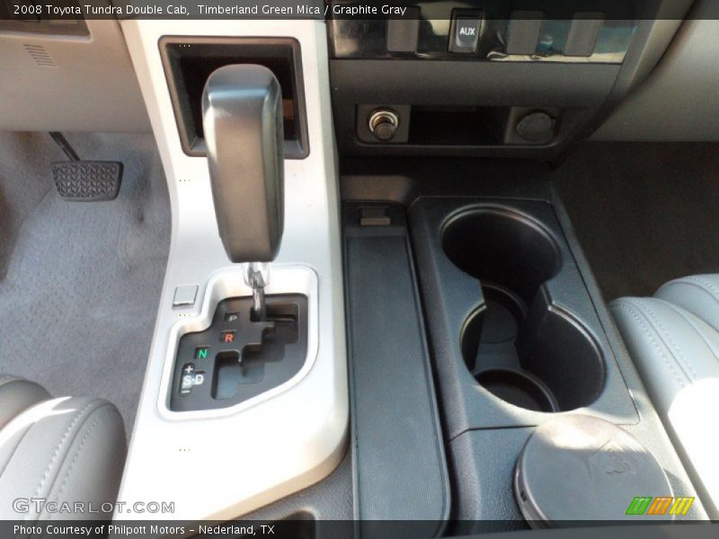 Timberland Green Mica / Graphite Gray 2008 Toyota Tundra Double Cab