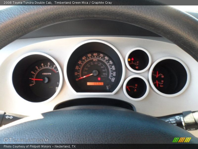Timberland Green Mica / Graphite Gray 2008 Toyota Tundra Double Cab
