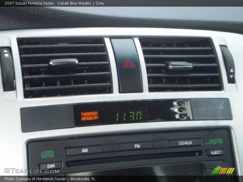 Cobalt Blue Metallic / Grey 2007 Suzuki Forenza Sedan