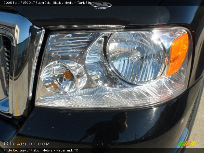 Black / Medium/Dark Flint 2008 Ford F150 XLT SuperCab
