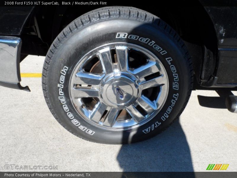 Black / Medium/Dark Flint 2008 Ford F150 XLT SuperCab
