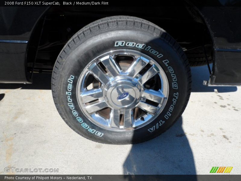 Black / Medium/Dark Flint 2008 Ford F150 XLT SuperCab