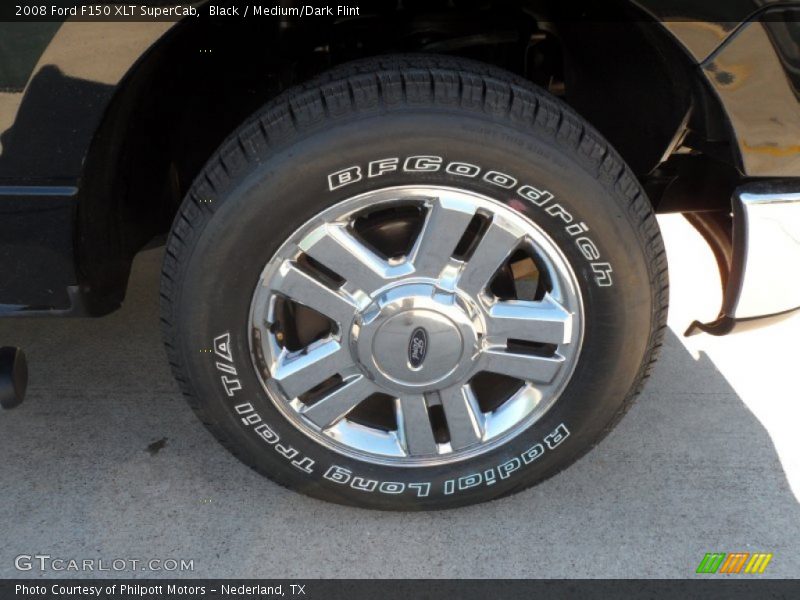 Black / Medium/Dark Flint 2008 Ford F150 XLT SuperCab
