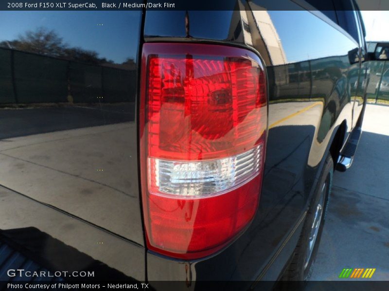 Black / Medium/Dark Flint 2008 Ford F150 XLT SuperCab