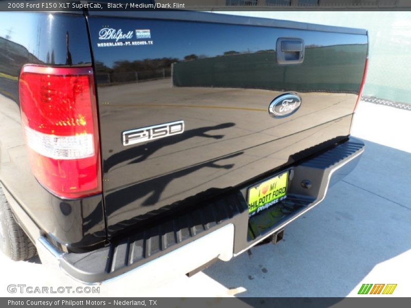 Black / Medium/Dark Flint 2008 Ford F150 XLT SuperCab