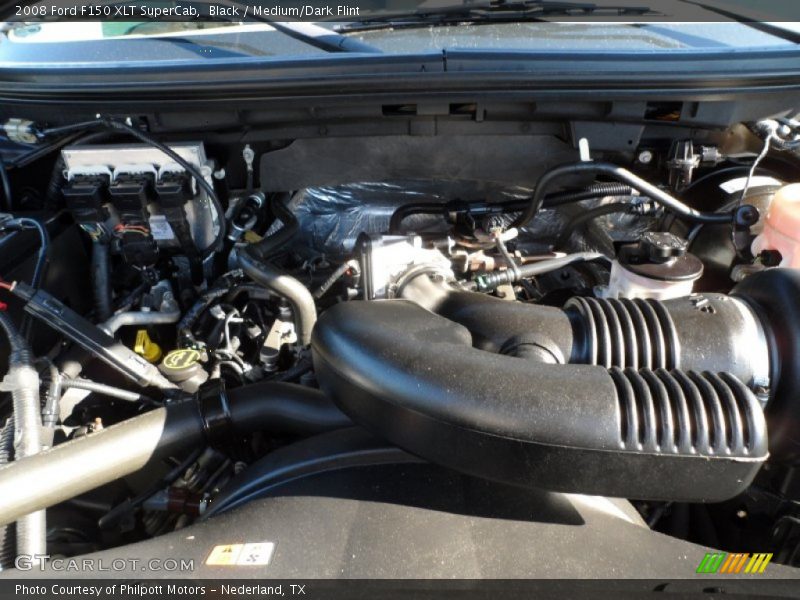 Black / Medium/Dark Flint 2008 Ford F150 XLT SuperCab