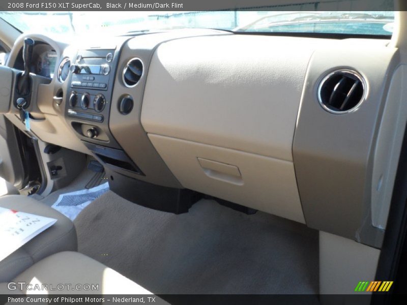 Black / Medium/Dark Flint 2008 Ford F150 XLT SuperCab