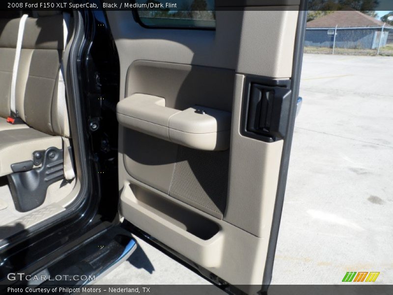 Black / Medium/Dark Flint 2008 Ford F150 XLT SuperCab