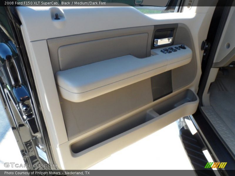Black / Medium/Dark Flint 2008 Ford F150 XLT SuperCab