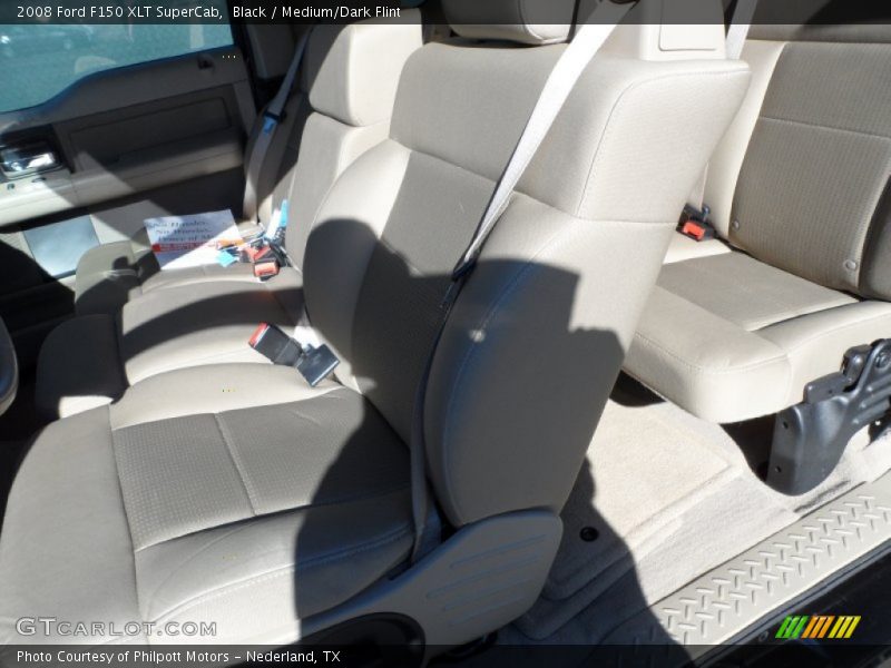 Black / Medium/Dark Flint 2008 Ford F150 XLT SuperCab
