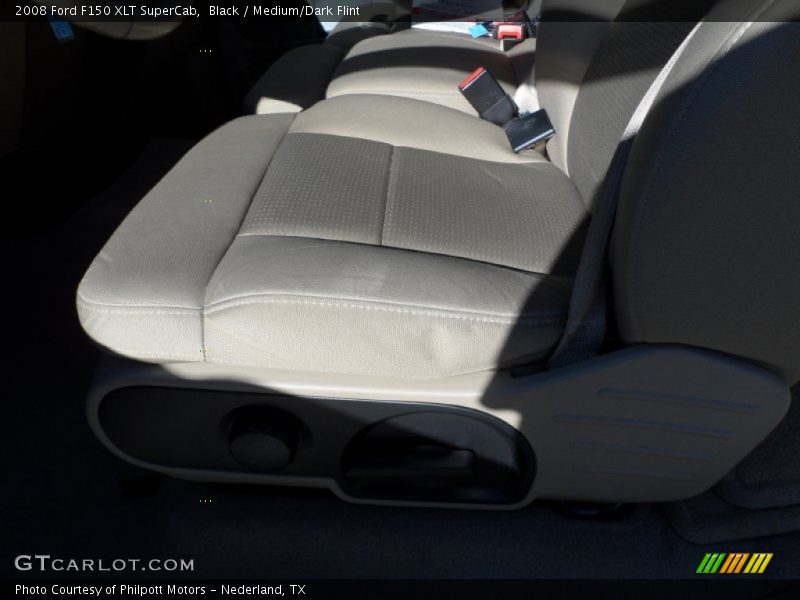 Black / Medium/Dark Flint 2008 Ford F150 XLT SuperCab