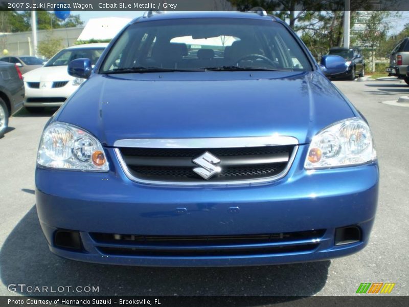 Cobalt Blue Metallic / Grey 2007 Suzuki Forenza Wagon