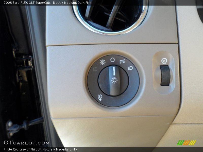 Black / Medium/Dark Flint 2008 Ford F150 XLT SuperCab