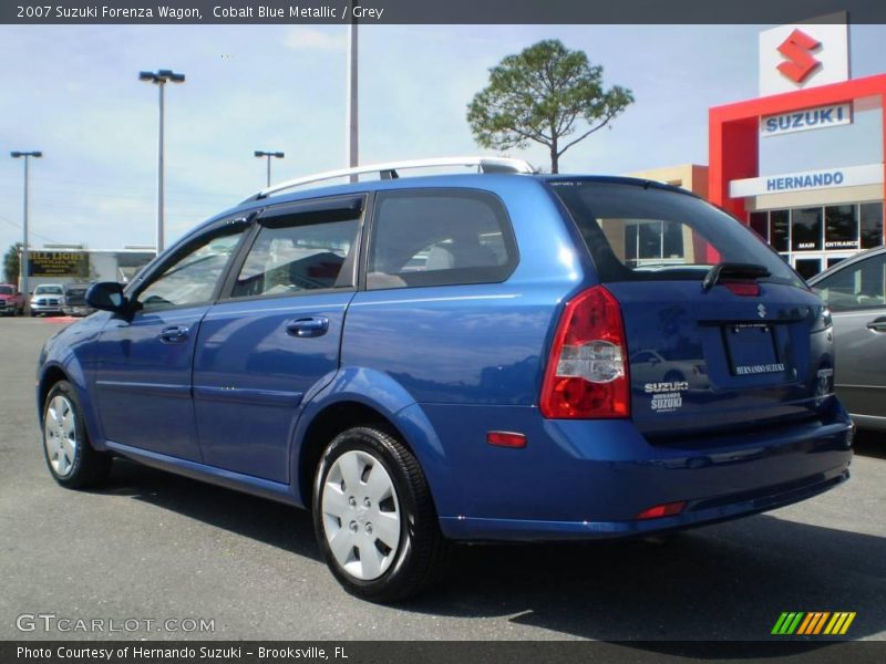 Cobalt Blue Metallic / Grey 2007 Suzuki Forenza Wagon