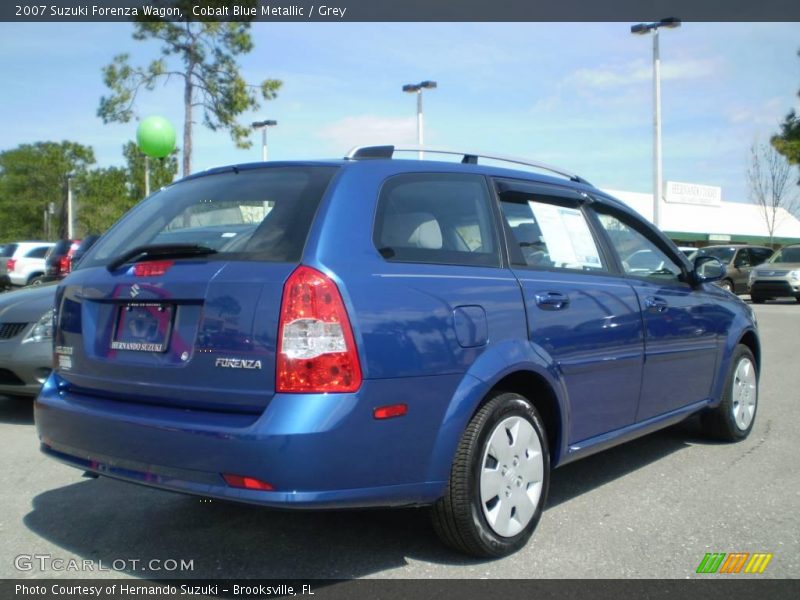 Cobalt Blue Metallic / Grey 2007 Suzuki Forenza Wagon