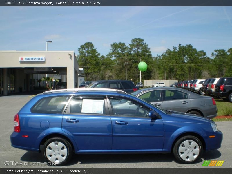 Cobalt Blue Metallic / Grey 2007 Suzuki Forenza Wagon