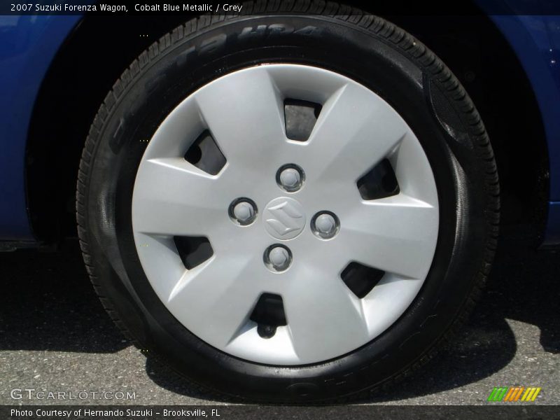 Cobalt Blue Metallic / Grey 2007 Suzuki Forenza Wagon