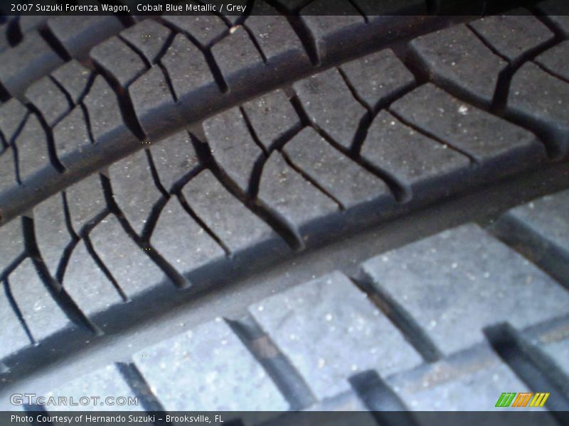 Cobalt Blue Metallic / Grey 2007 Suzuki Forenza Wagon