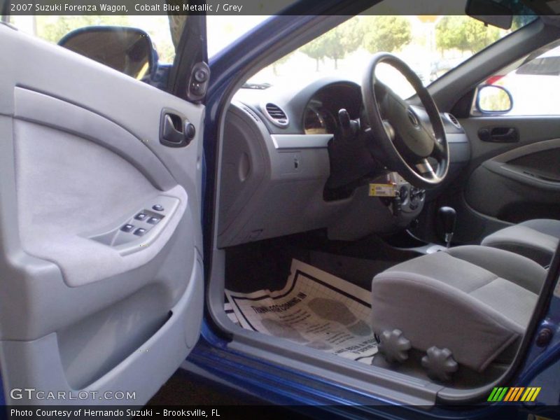 Cobalt Blue Metallic / Grey 2007 Suzuki Forenza Wagon