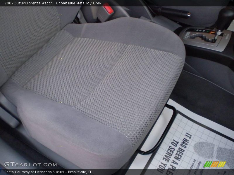 Cobalt Blue Metallic / Grey 2007 Suzuki Forenza Wagon