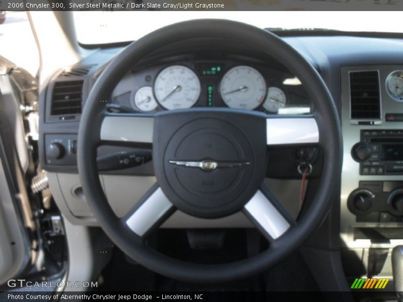 Silver Steel Metallic / Dark Slate Gray/Light Graystone 2006 Chrysler 300