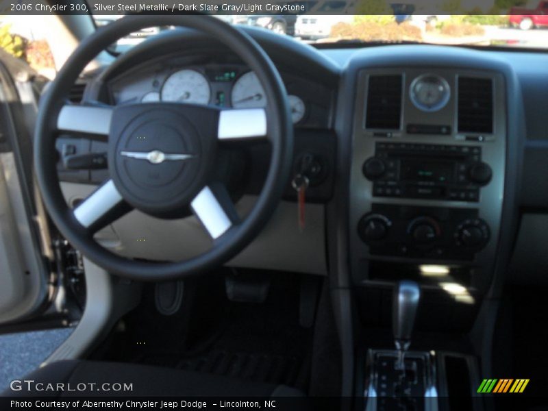 Silver Steel Metallic / Dark Slate Gray/Light Graystone 2006 Chrysler 300