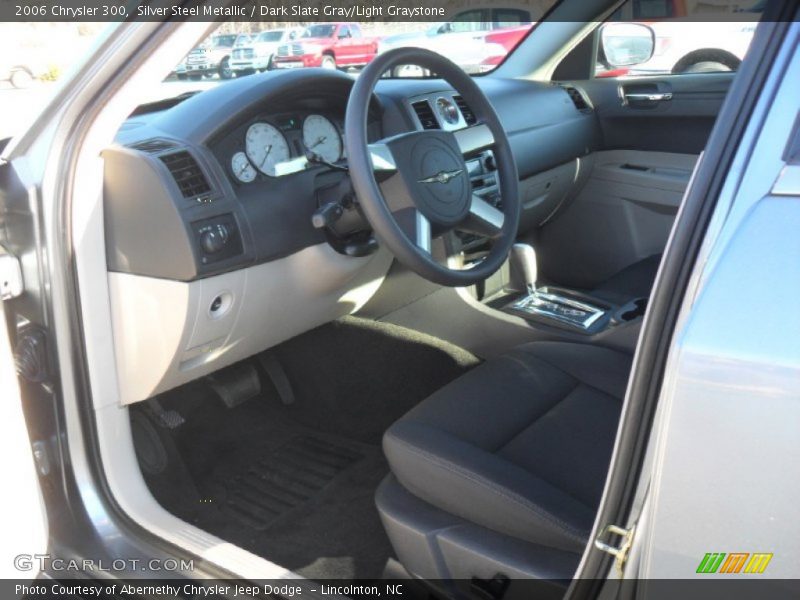 Silver Steel Metallic / Dark Slate Gray/Light Graystone 2006 Chrysler 300