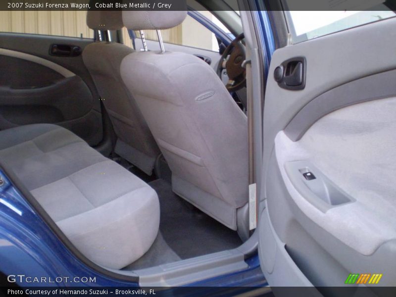 Cobalt Blue Metallic / Grey 2007 Suzuki Forenza Wagon