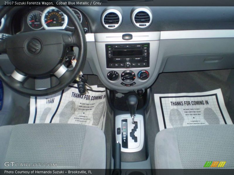 Cobalt Blue Metallic / Grey 2007 Suzuki Forenza Wagon