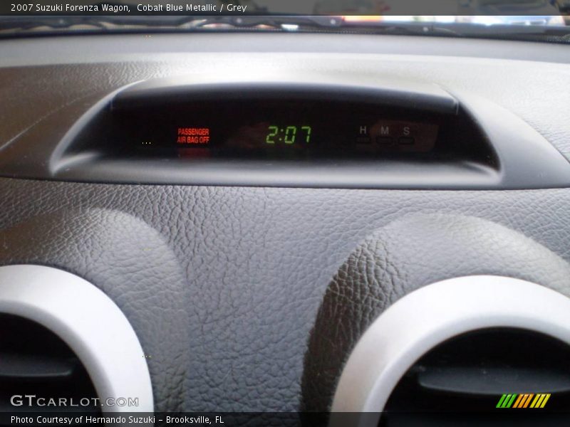 Cobalt Blue Metallic / Grey 2007 Suzuki Forenza Wagon