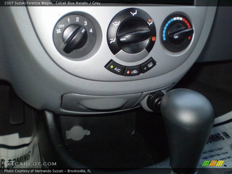 Cobalt Blue Metallic / Grey 2007 Suzuki Forenza Wagon