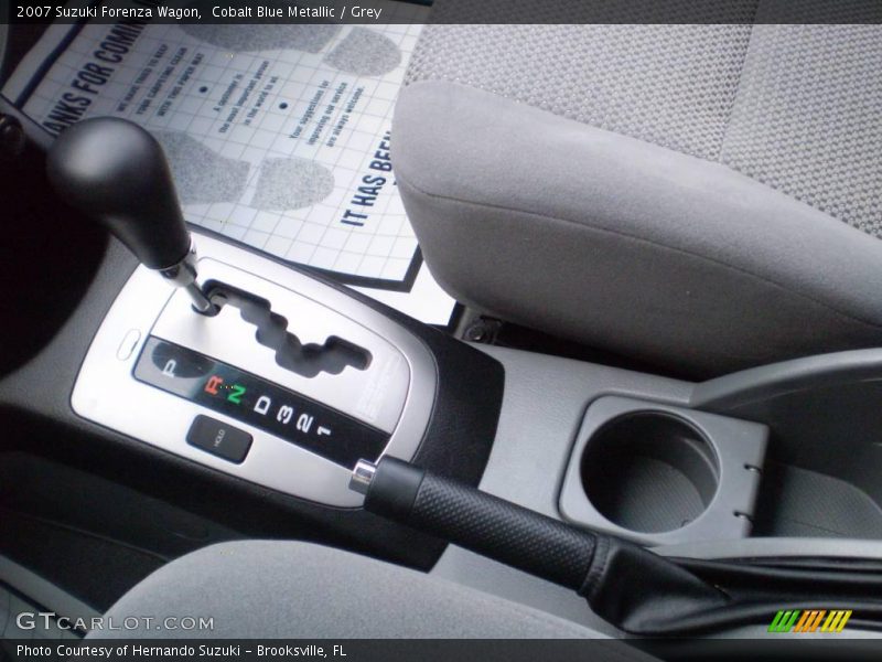 Cobalt Blue Metallic / Grey 2007 Suzuki Forenza Wagon