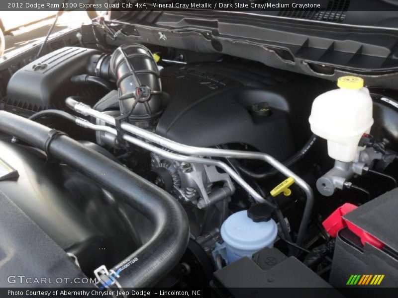 Mineral Gray Metallic / Dark Slate Gray/Medium Graystone 2012 Dodge Ram 1500 Express Quad Cab 4x4