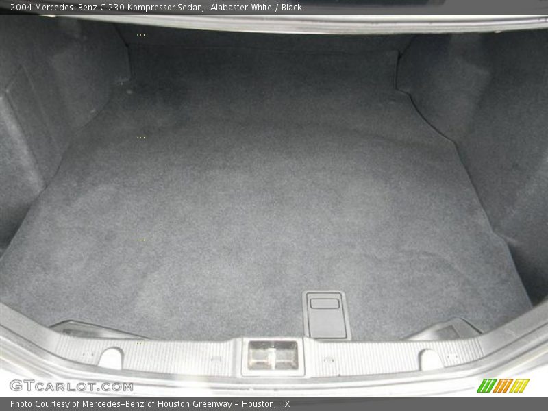 Alabaster White / Black 2004 Mercedes-Benz C 230 Kompressor Sedan