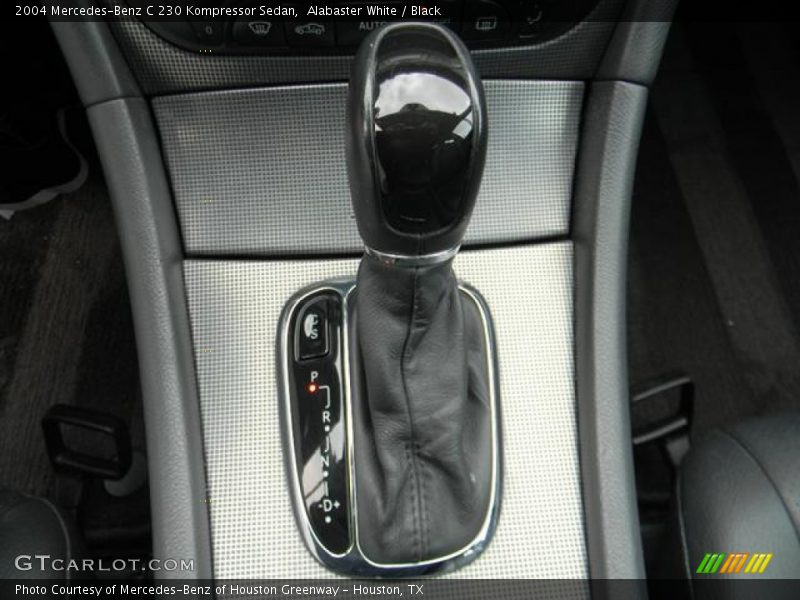 Alabaster White / Black 2004 Mercedes-Benz C 230 Kompressor Sedan
